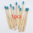 Bamboo toothbrush rainbow bamboo toothbrush