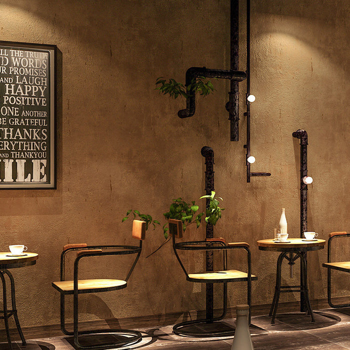 Retro Distressed Industrial Style Simulation Cement Wall Paper